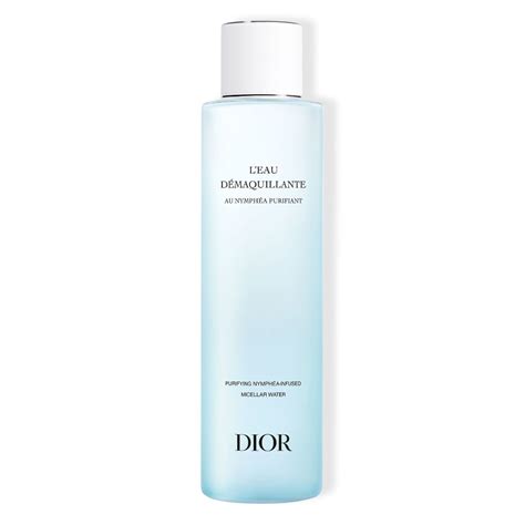 l'eau demaquillante dior|L'Eau Démaquillante : eau micellaire démaquillante au nymphéa.